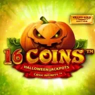 16 Coins Grand Gold Edition Halloween Jackpots game screenshot